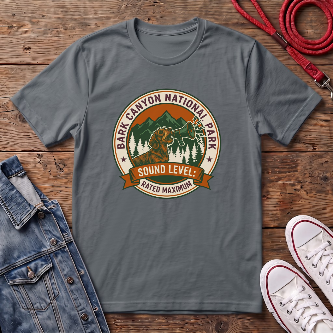Bark Canyon National Park - Wired Haired T-shirt