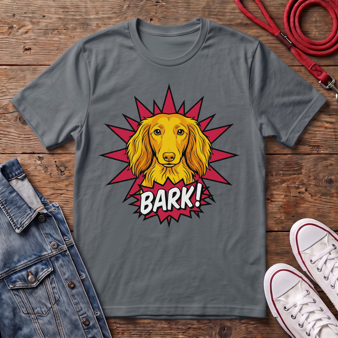 Bark! - Dachshund Long Haired T-shirt