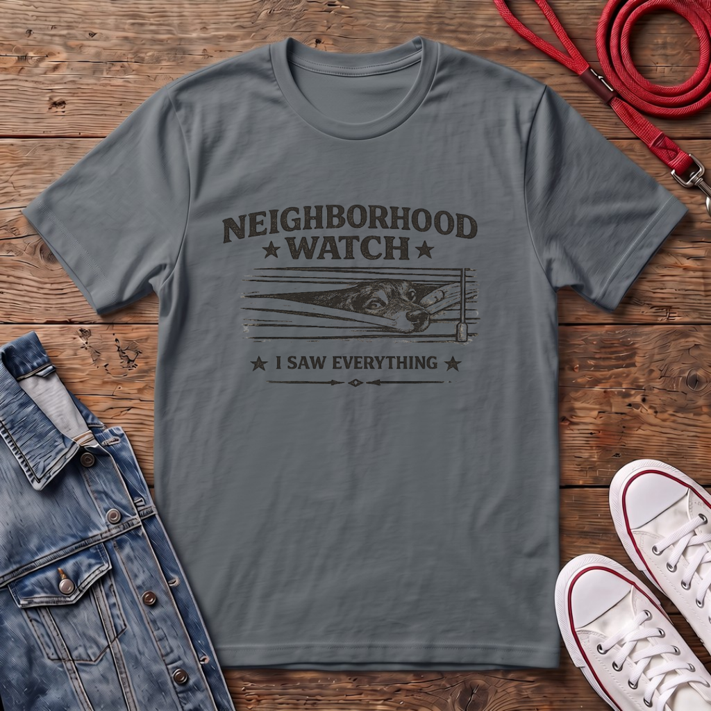 Neighborhood Watch II - Smooth Haired T-shirt