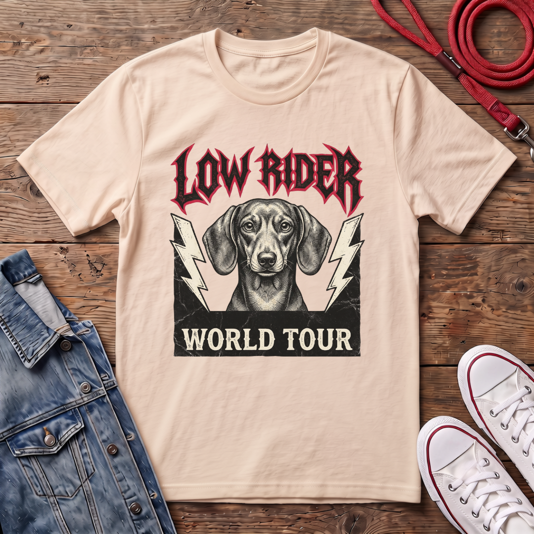 Low Rider World Tour - Smooth Haired T-shirt