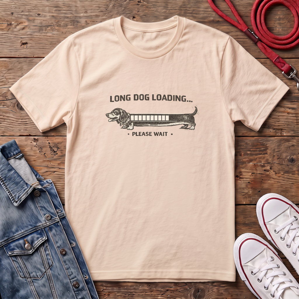 Long Dog Loading T-shirt