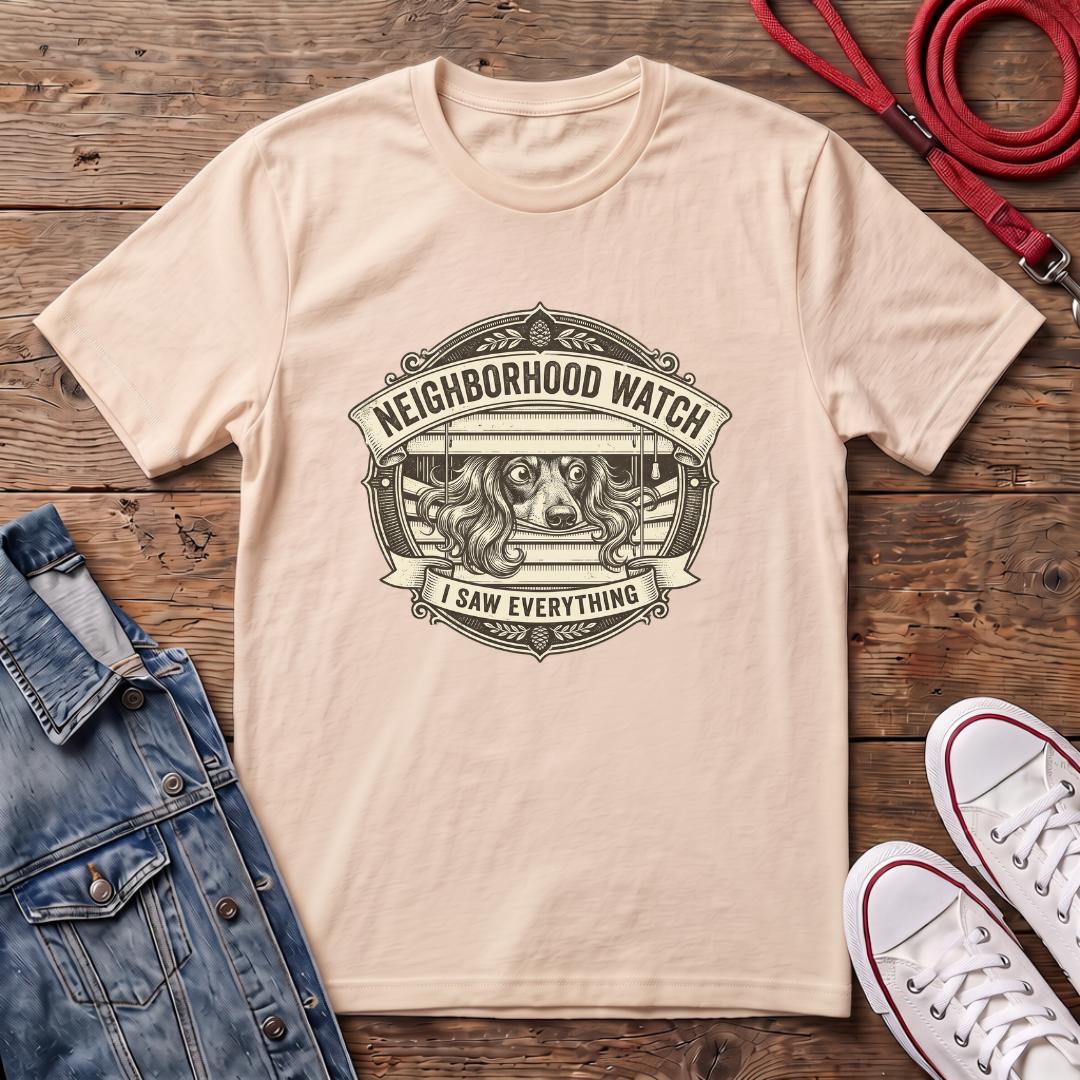 Neighborhood Watch - Long Haired T-shirt