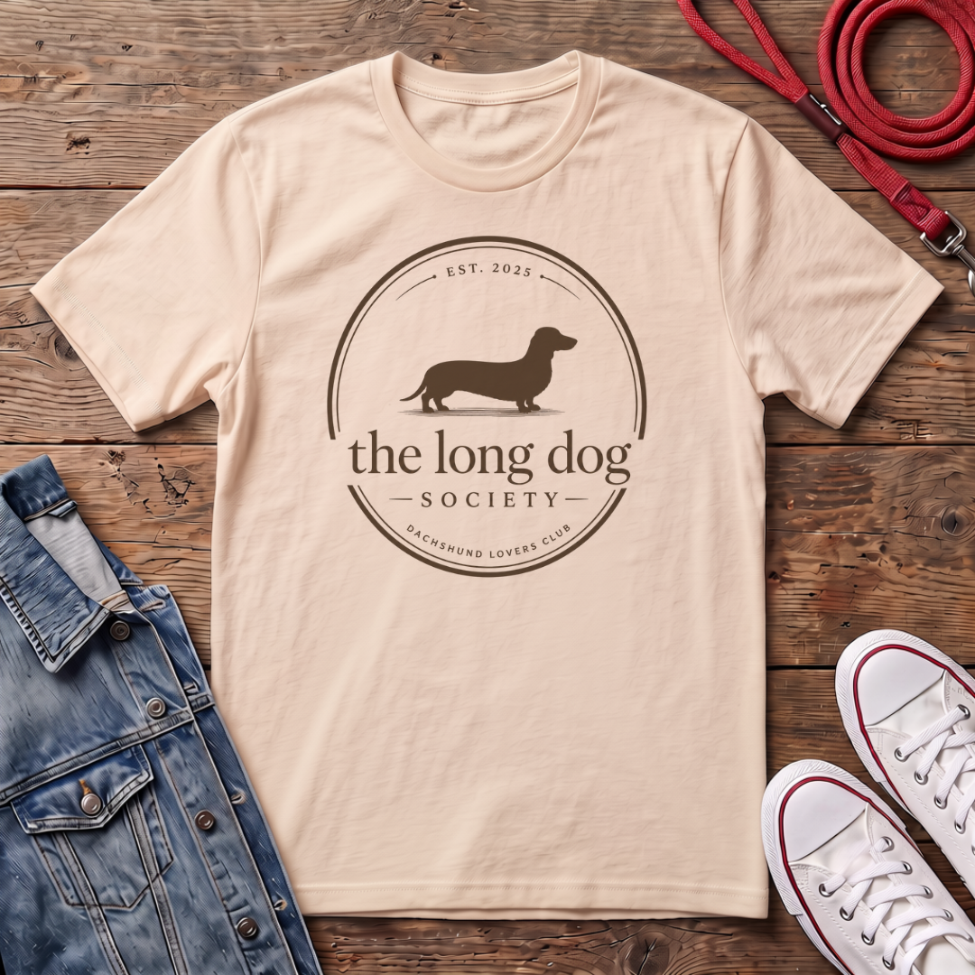 The Long Dog Society Circle T-shirt