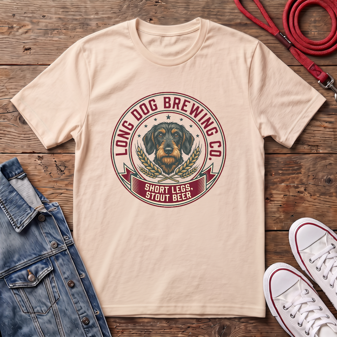 Long Dog Brewing Co - Wired Haired T-shirt