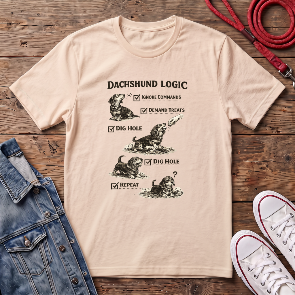 Dachshund Logic II T-shirt