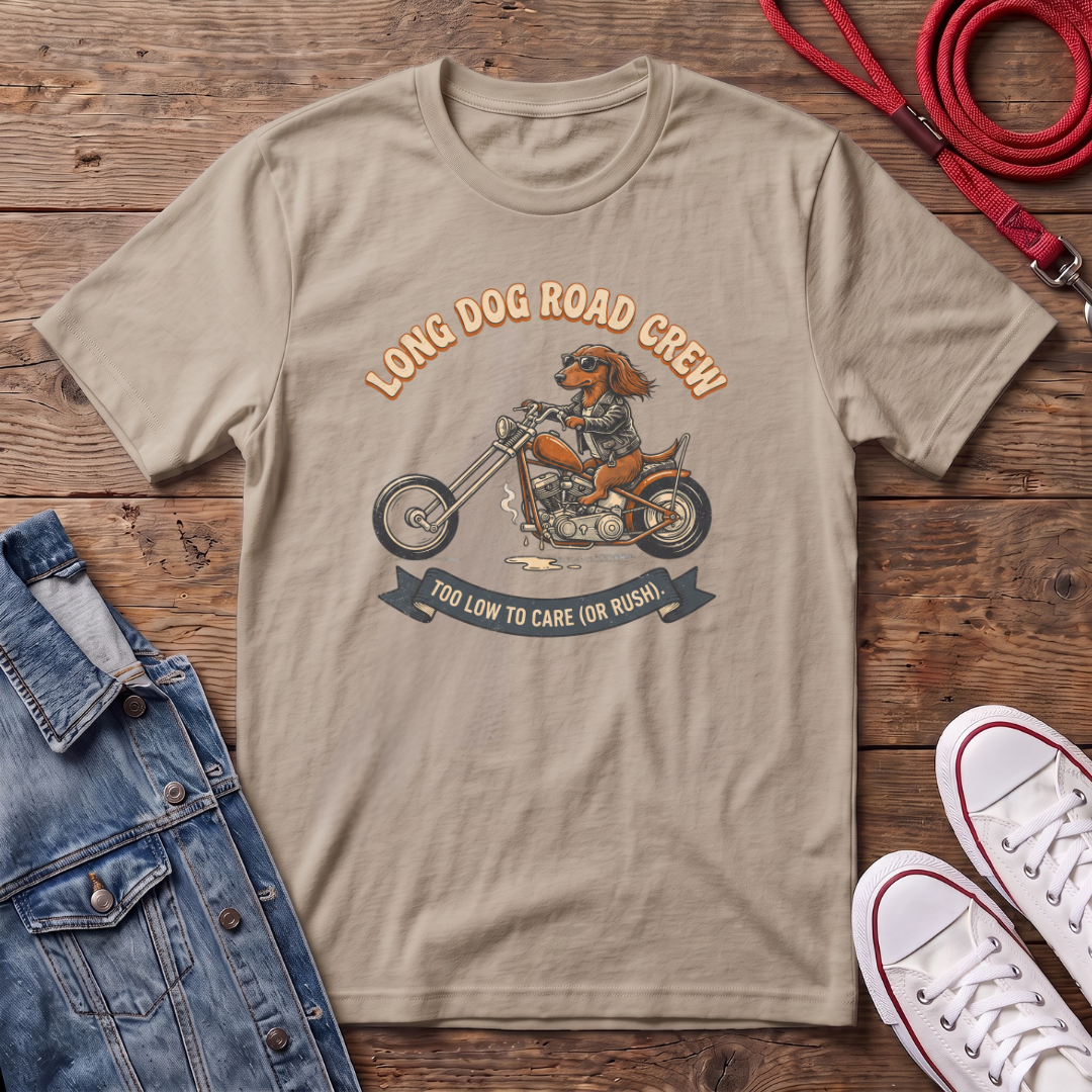 Long Dog Road Crew T-shirt