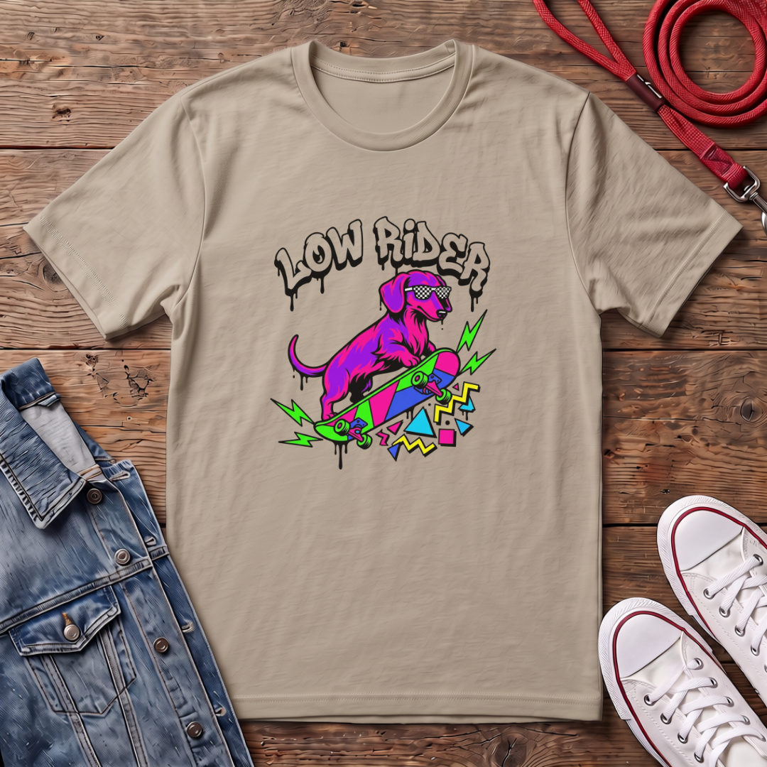 Low Rider Skate - Smooth Haired T-shirt