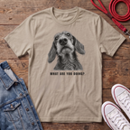 Dachshund Wired Haired - What are you Doing ? T-shirt