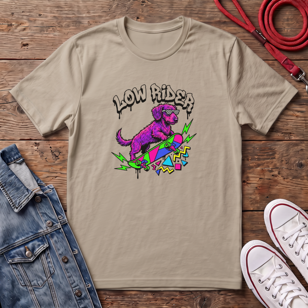 Low Rider Skate - Wired Haired T-shirt
