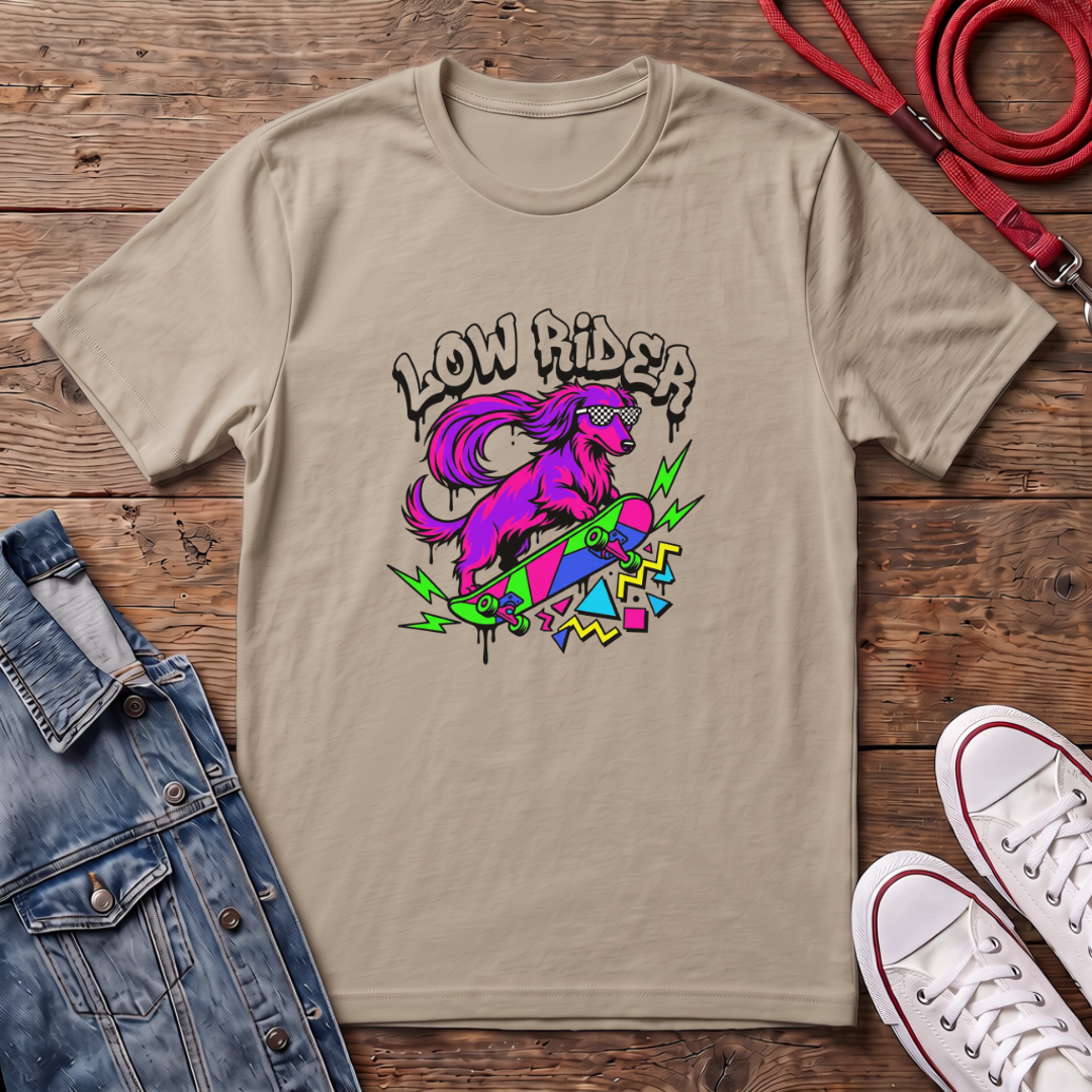 Low Rider Skate - Long Haired T-shirt