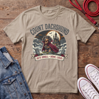 Count Dachshund Halloween  T-shirt