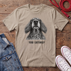 Dachshund Long Haired - You Eating?  T-shirt