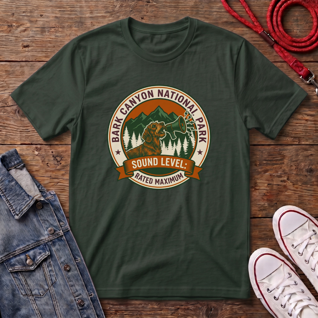 Bark Canyon National Park - Long Haired T-shirt