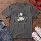 Haunted Tails Dachshund Halloween  T-shirt