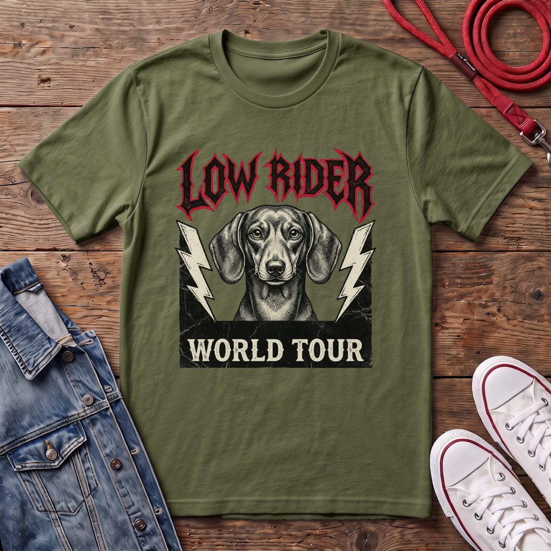Low Rider World Tour - Smooth Haired T-shirt