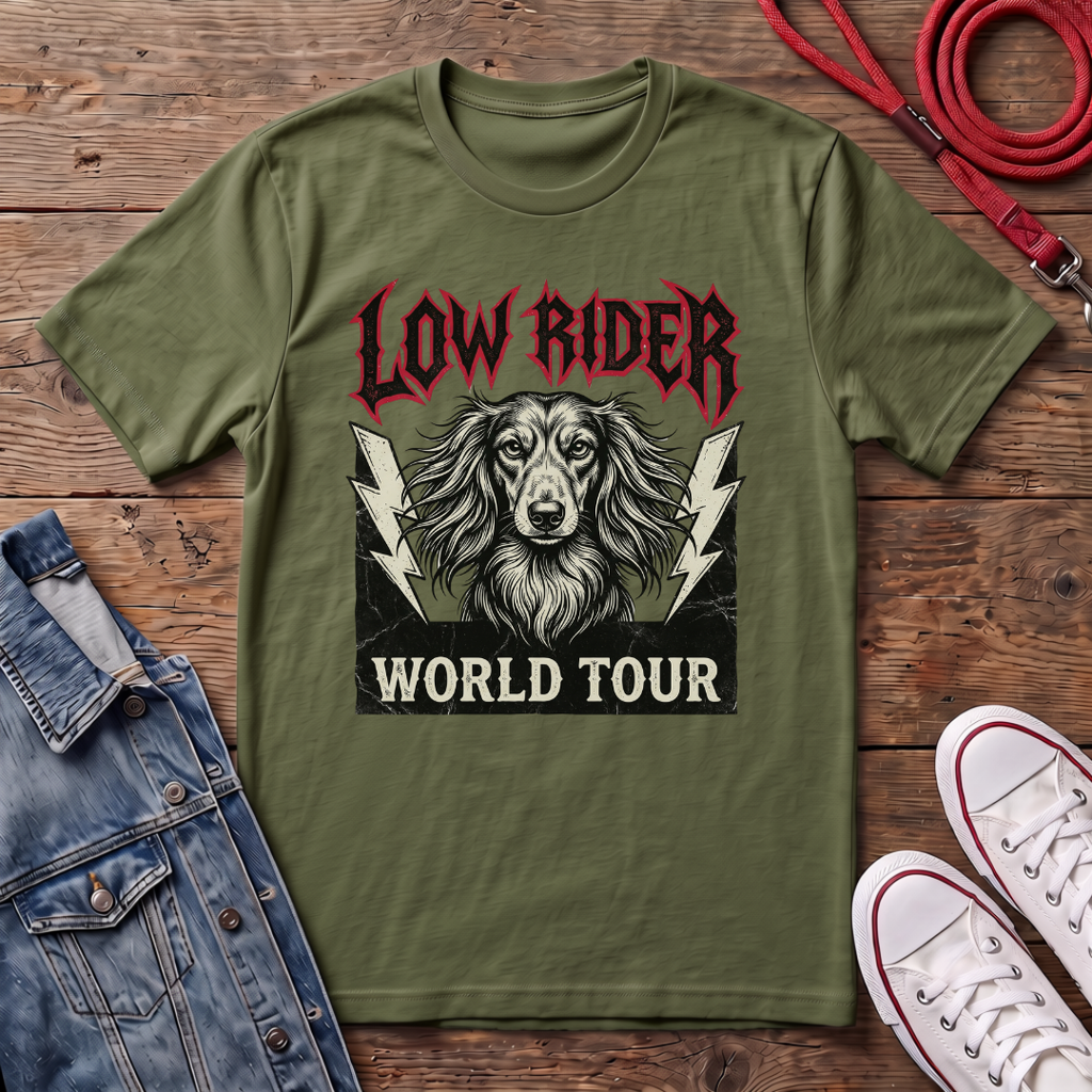 Low Rider World Tour - Long Haired T-shirt