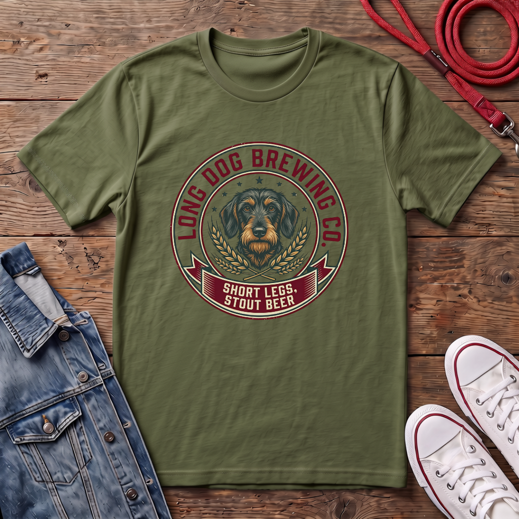 Long Dog Brewing Co - Wired Haired T-shirt