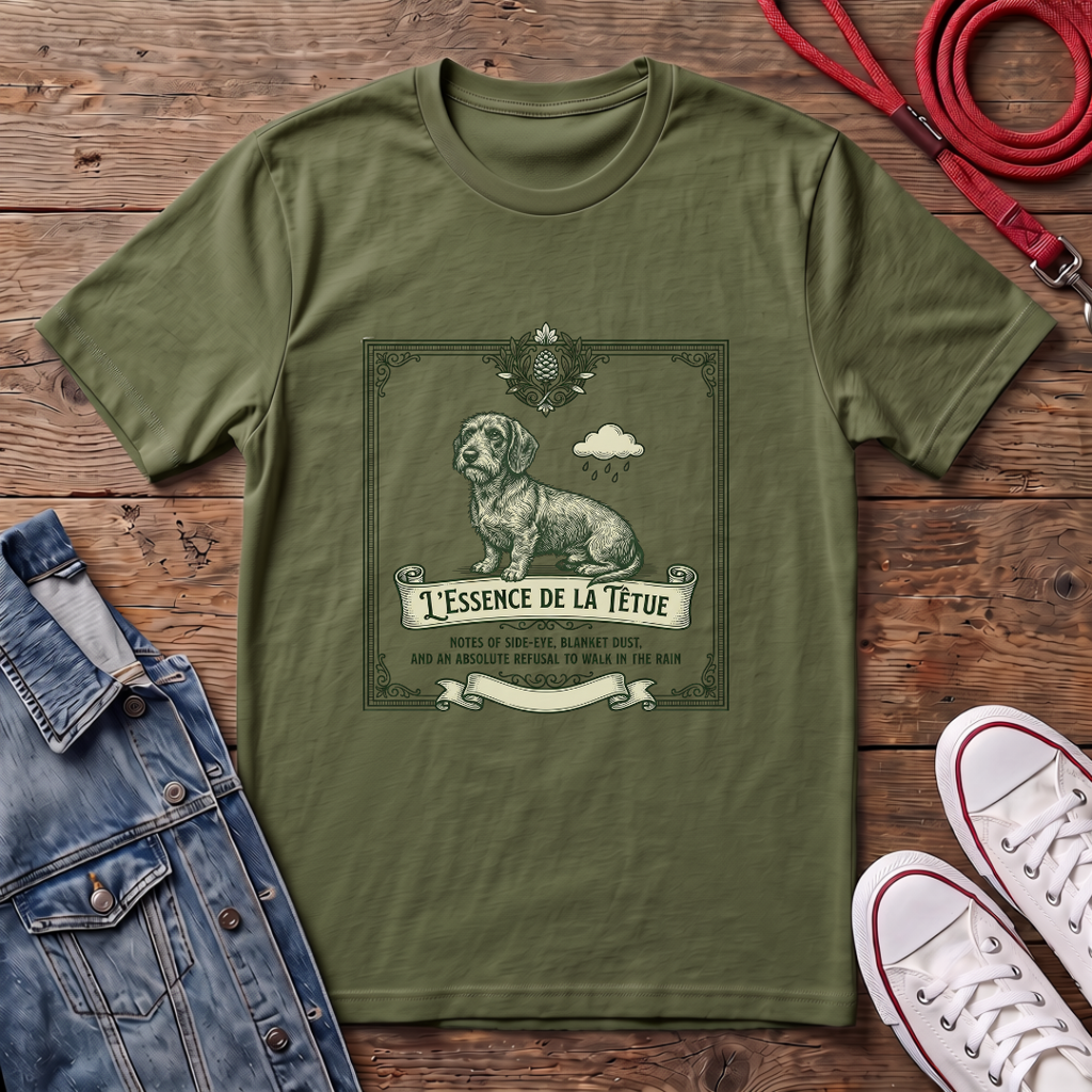 L'Essence de La Têtue - Wired Haired T-shirt