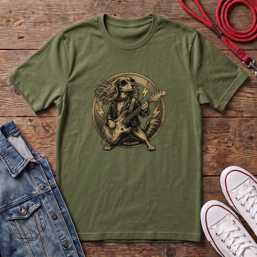 Rock Hound - Long Haired T-shirt