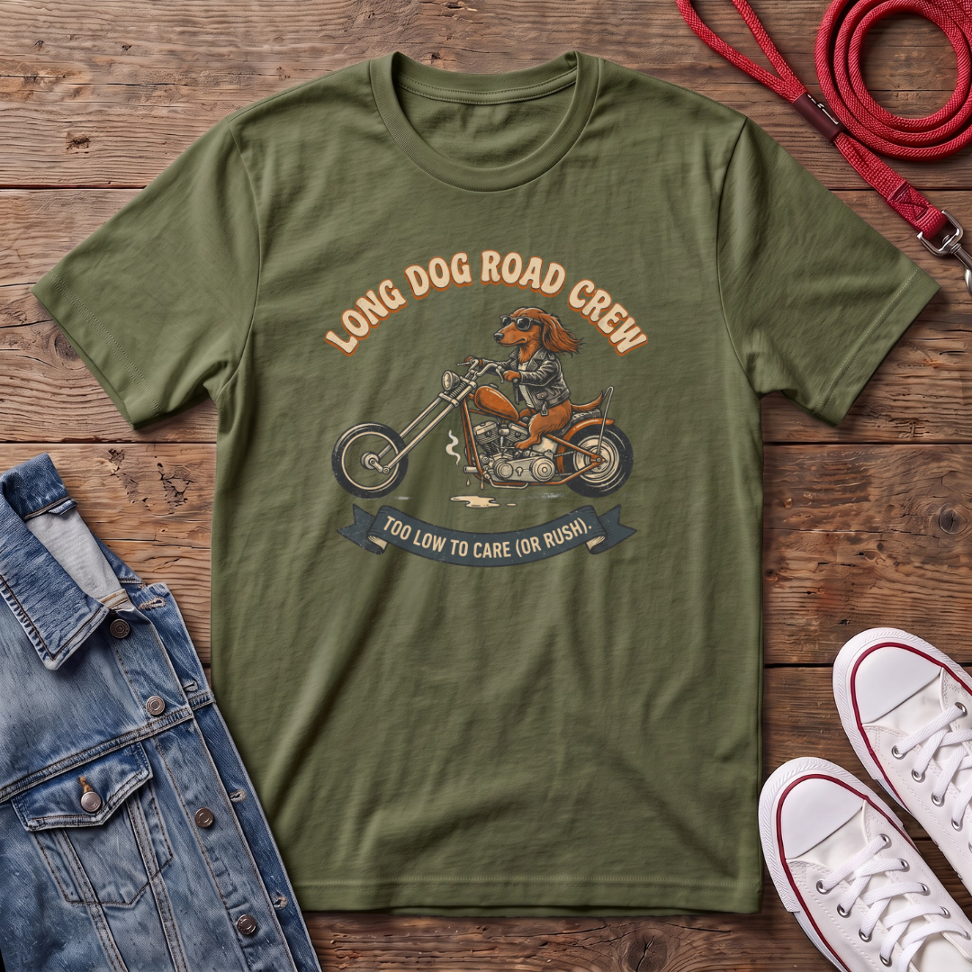 Long Dog Road Crew T-shirt