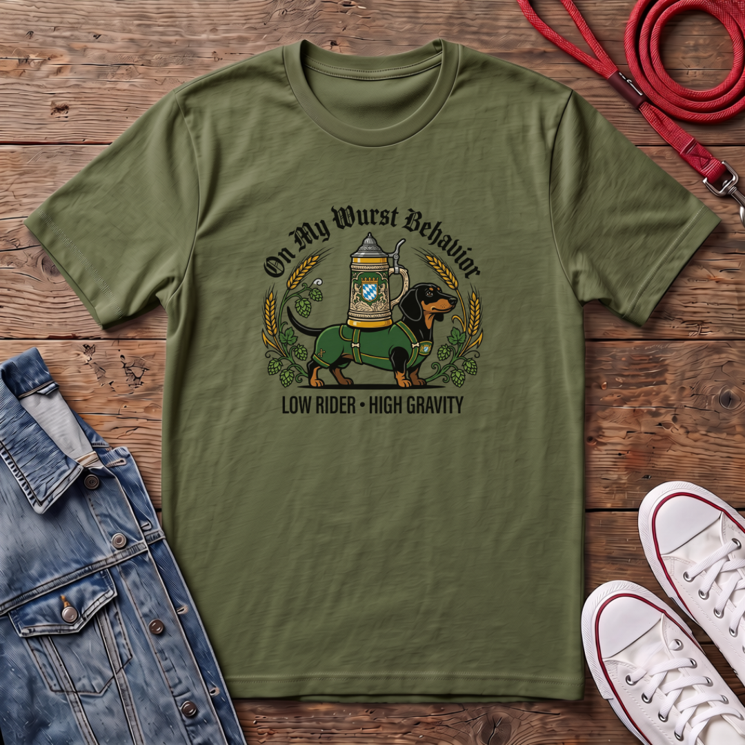 On My Wurst Behavior T-shirt