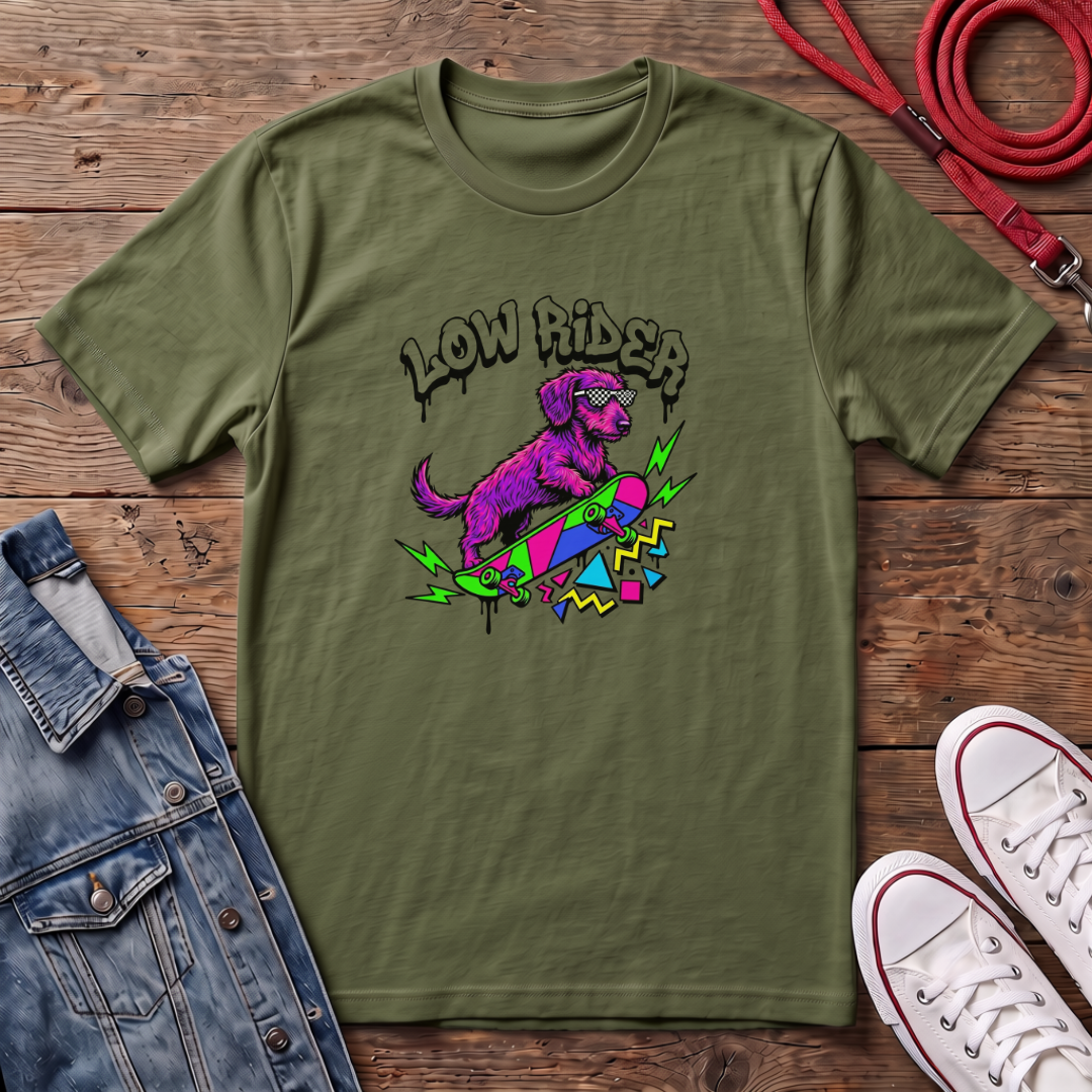 Low Rider Skate - Wired Haired T-shirt