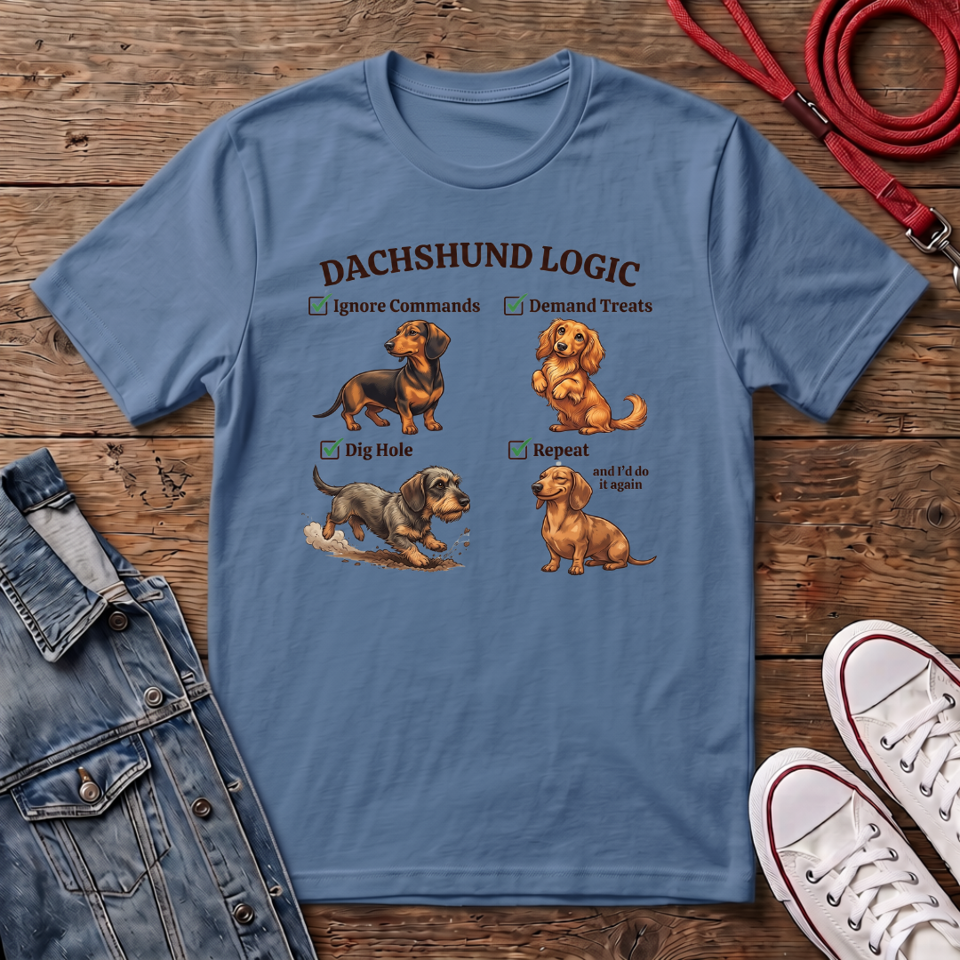 Dachshund Logic T-shirt