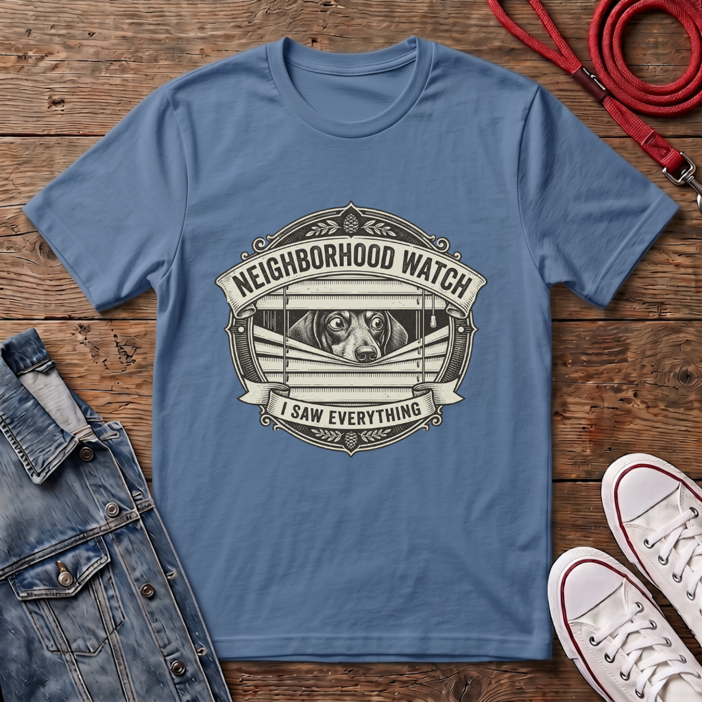 Neighborhood Watch - Smooth Haired T-shirt
