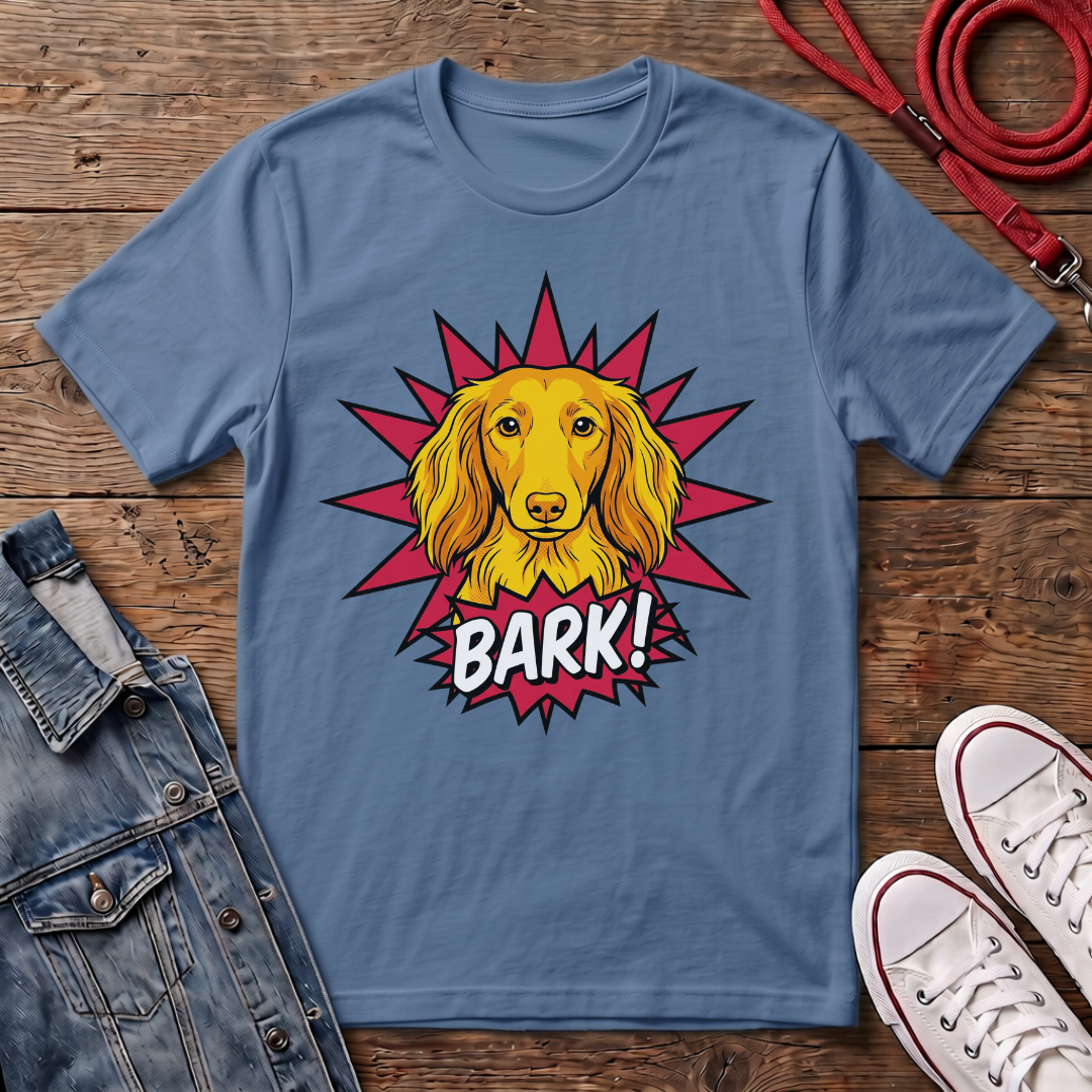 Bark! - Dachshund Long Haired T-shirt