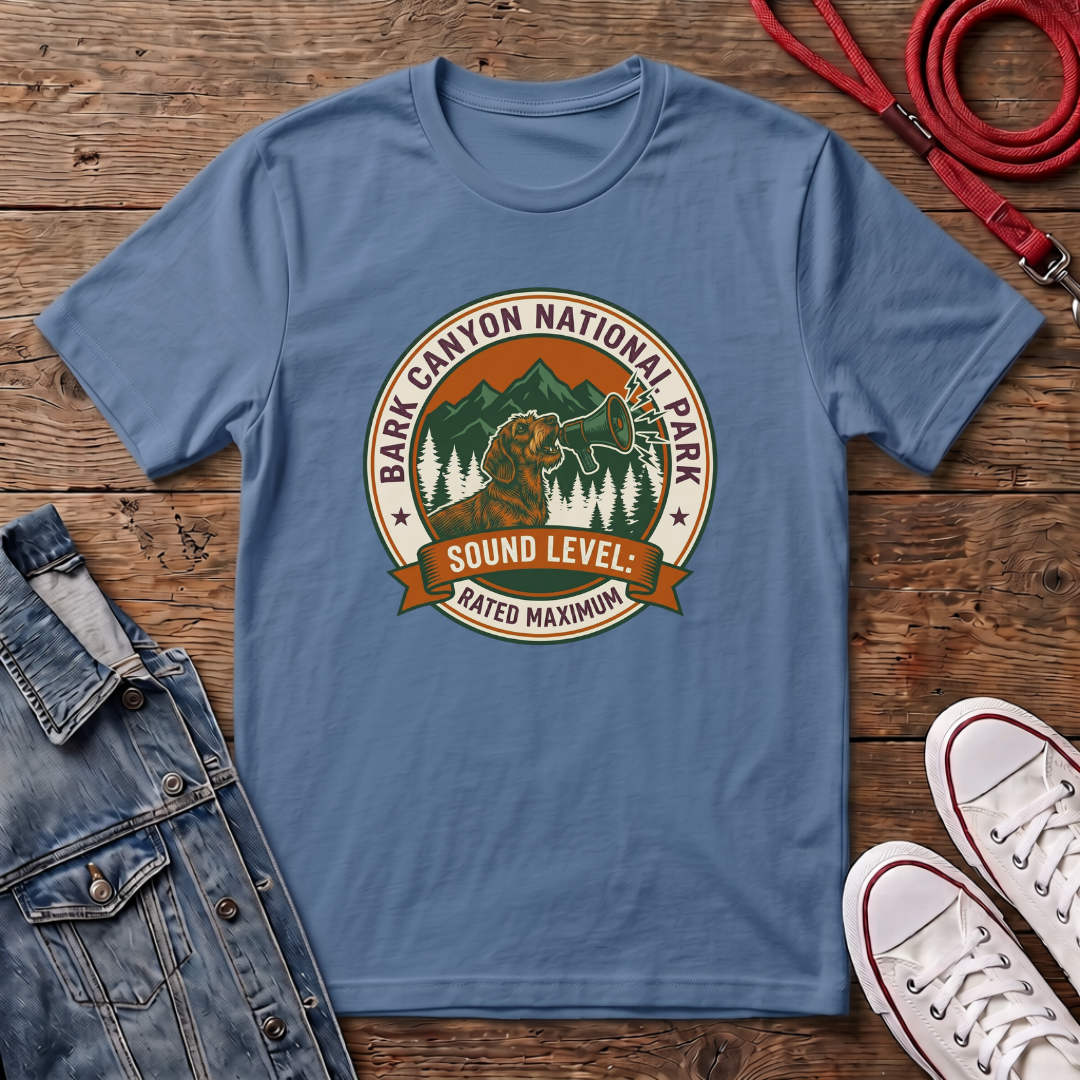 Bark Canyon National Park - Wired Haired T-shirt