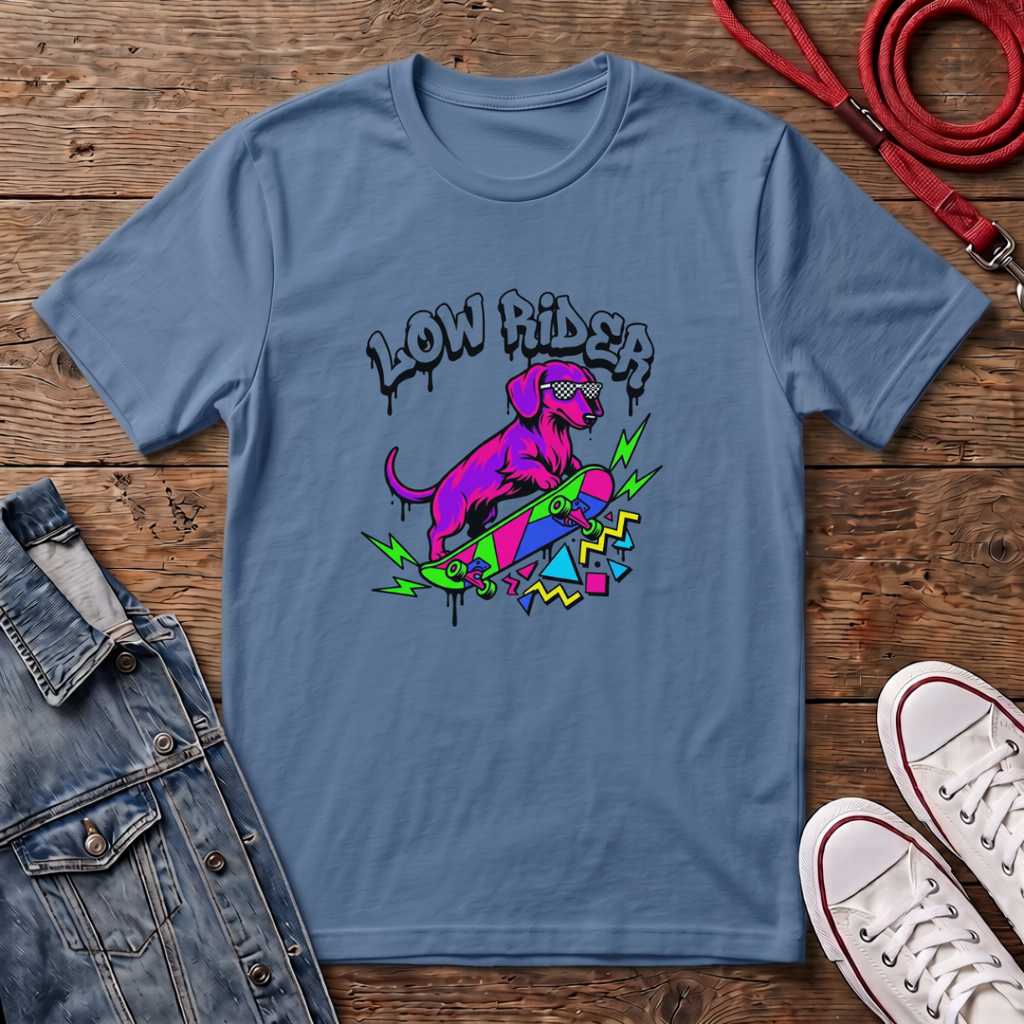 Low Rider Skate - Smooth Haired T-shirt