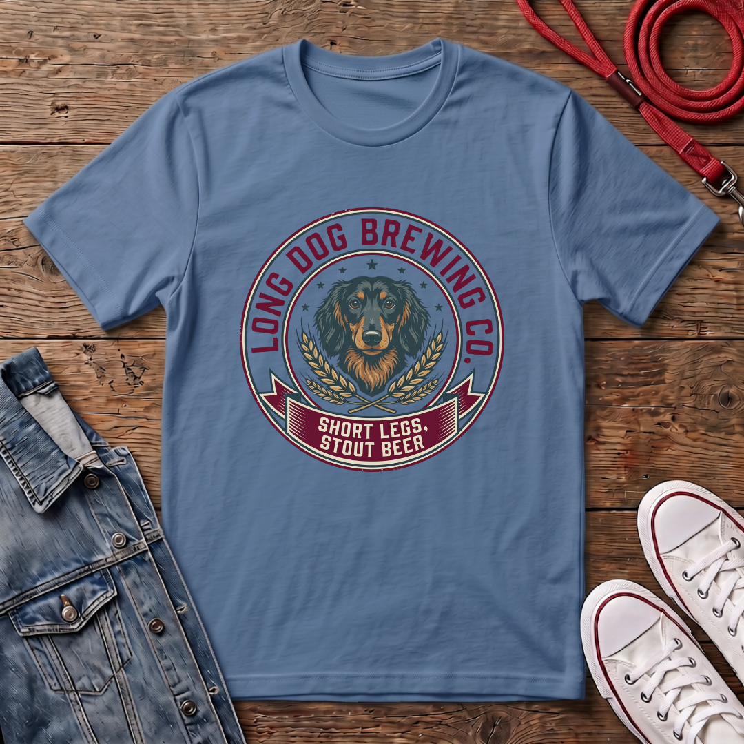 Long Dog Brewing Co - Long Haired T-shirt