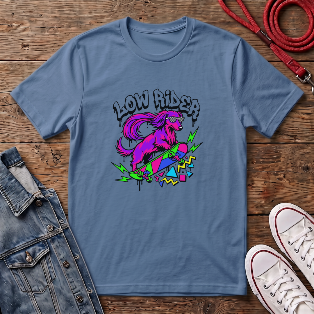 Low Rider Skate - Long Haired T-shirt