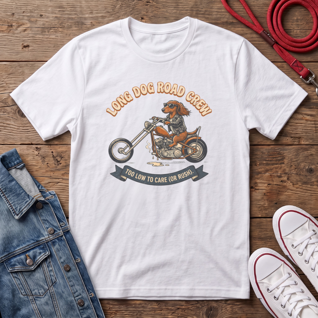 Long Dog Road Crew T-shirt