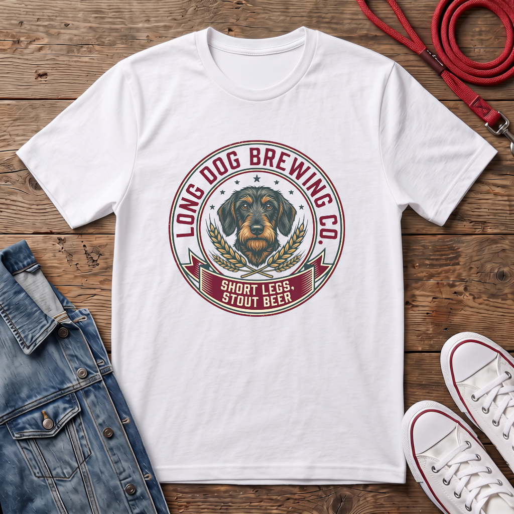 Long Dog Brewing Co - Wired Haired T-shirt