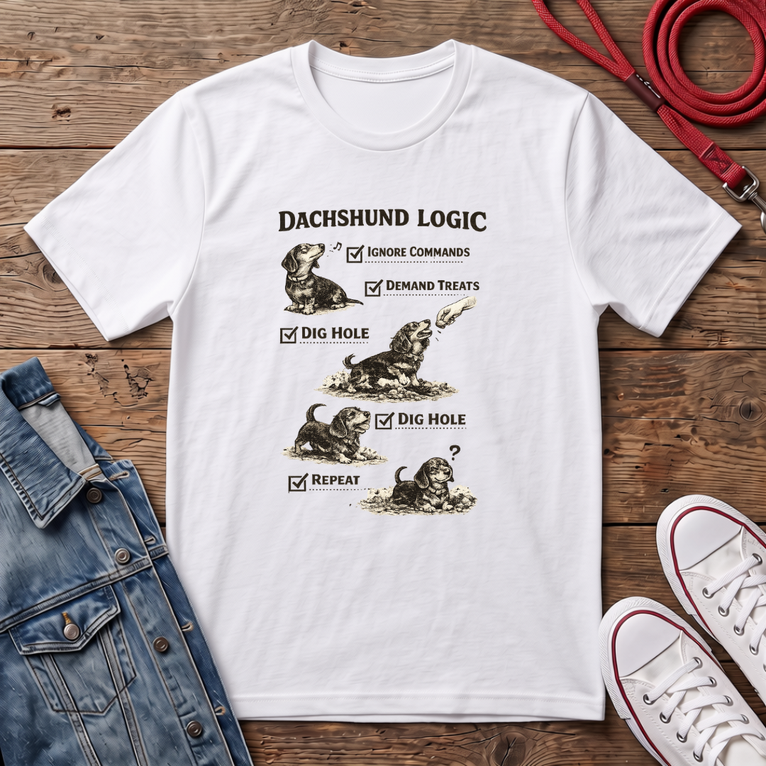 Dachshund Logic II T-shirt