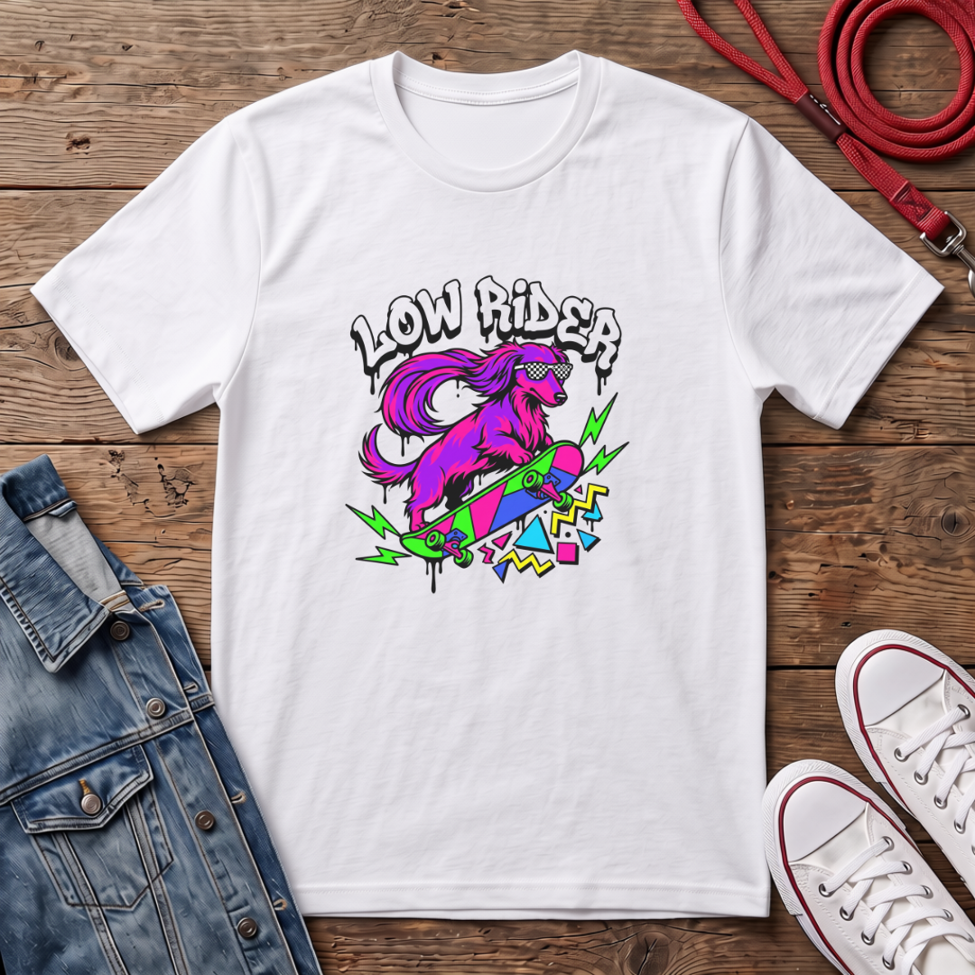 Low Rider Skate - Long Haired T-shirt