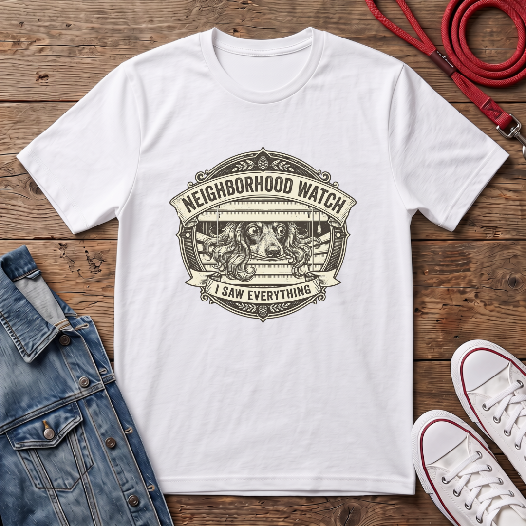 Neighborhood Watch - Long Haired T-shirt