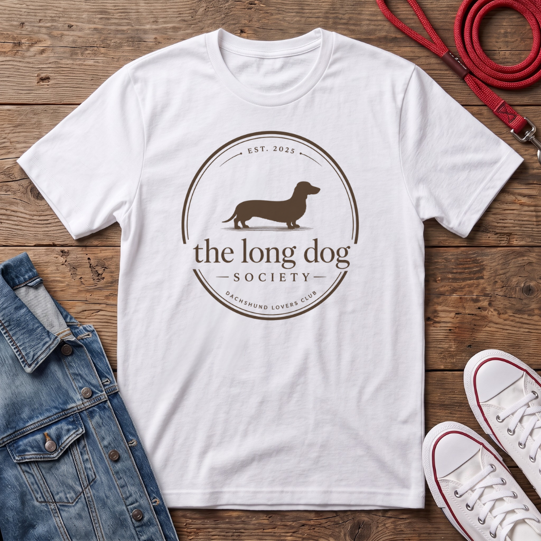 The Long Dog Society Circle T-shirt