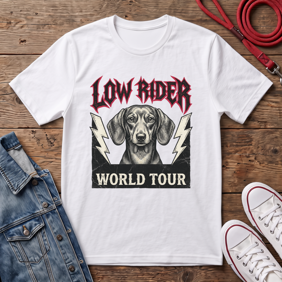 Low Rider World Tour - Smooth Haired T-shirt
