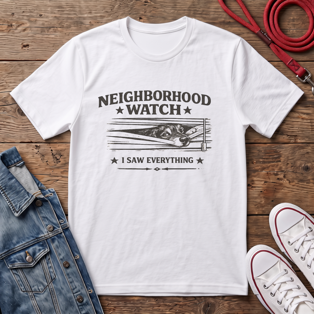 Neighborhood Watch II - Smooth Haired T-shirt